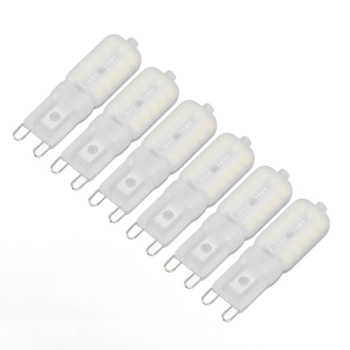 Cikonielf petite ampoule LED G9 Ampoule G9 Protection des yeux à