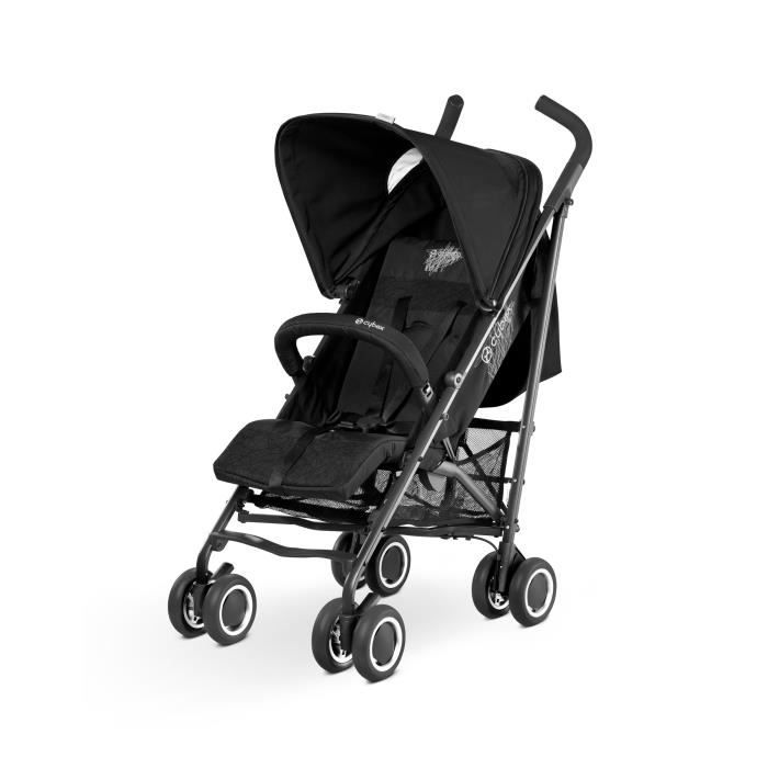 CYBEX Poussette Canne Onyx Black-black - Cdiscount Puériculture