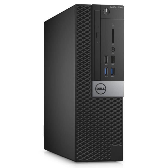 Dell Optiplex 3040 SFF Core i5 32 GHz - HDD 500 Go RAM 4 Go Reconditionné - Dell reconditionné disponible sur Cdiscount Seconde Vie