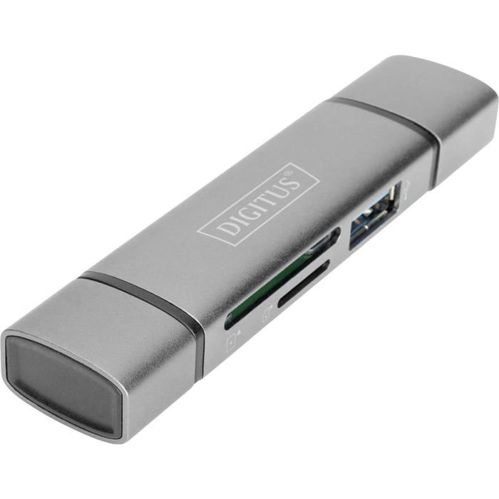 DIGITUS Hub à Double Lecteur de Carte USB CUSB 3.0 - vue 2
