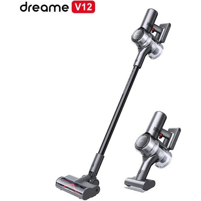 Aspirateur Balai sans fil Dreame V12 - 185AW - 27000 Pa - 90 minutes dautonomie - Dreame