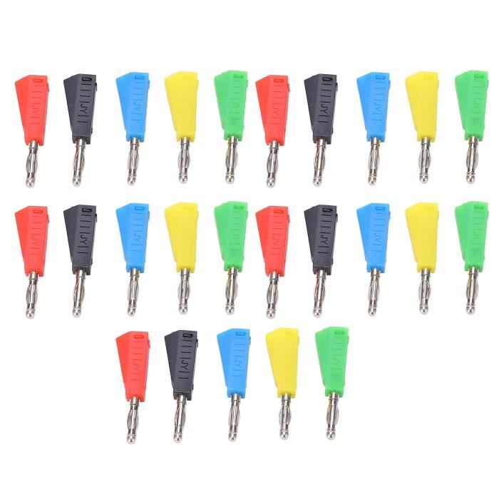 20 Bornes De Connexion Banane 4mm, Jack à Visser Pour Ampli - Uxcell (neuf)