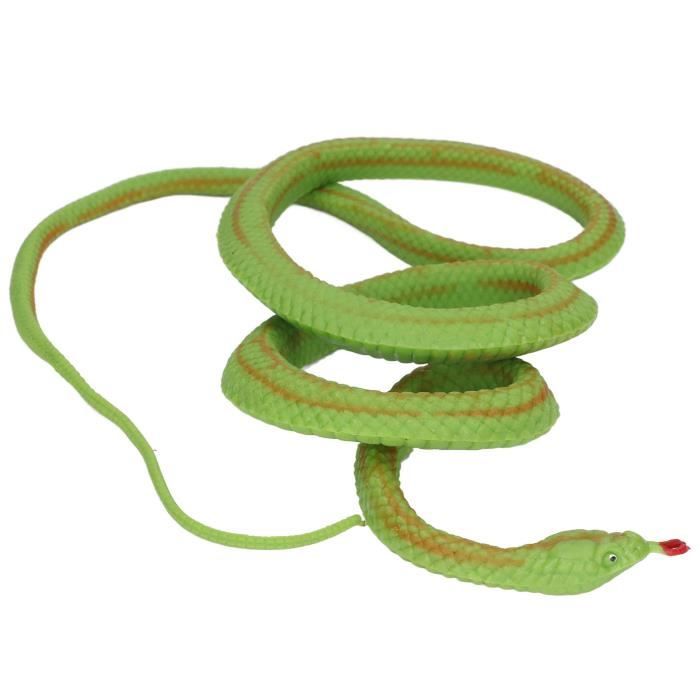 WOONEKY 4 Pièces Jouet Serpent Sinueux Articulé - Serpent Flexible Pour Halloween Et Jeux