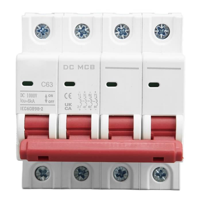 Disjoncteur Moteur Magnéto-thermique GV2ME14C - 6-10A - Protection Surcharge Et Court-circuit - Pour Moteurs 0,37 à 15 KW