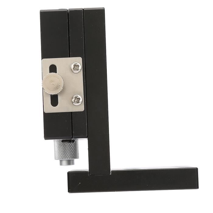 Lame De Microscope Micromètre Négatif - Pour Calibration Et Mesure - Verre Chromé Champ Sombre