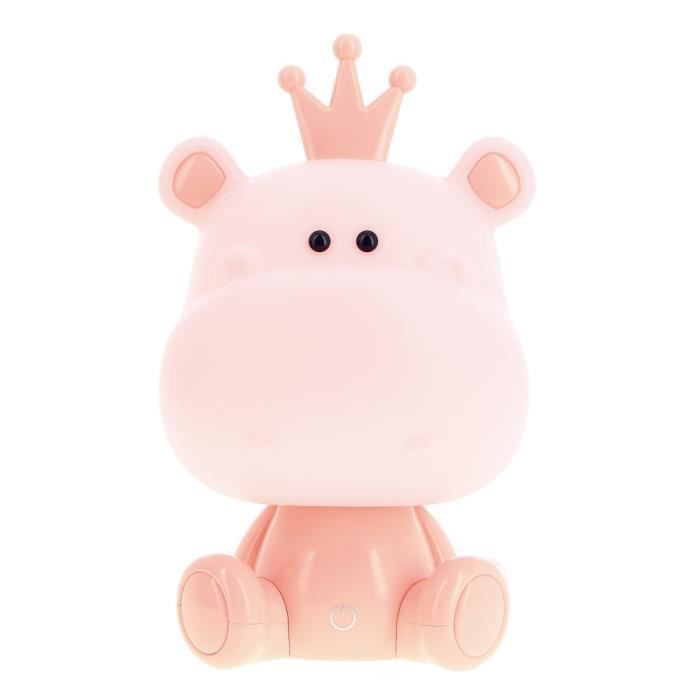 Tenue Bébé 2 Pièces Le Top - Motif Hippopotame Bleu Clair - Taille 3 Mois - Neuf étiquettes
