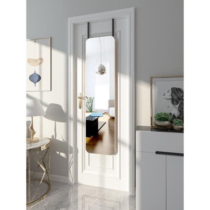 iDesign Miroir Rectangulaire pour Système modulaire Miroir à Fixer sur Grille Murale ou comme Miroir de Poche Argent Mat Petit Miroir en Métal pour Dressing ou Salle de Bain
