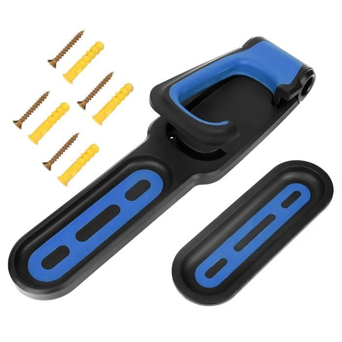 Porte-vélos Autoportant Vertical Capacité 300 Lbs - Pour Garage, Dimensions 81"H, Métal Peint Noir