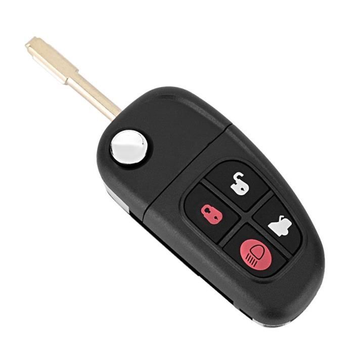 Télécommande Clé Remote Peugeot 207 307 407 - 2 Boutons, Lame Vierge à Copter, Fréquence 433MHz