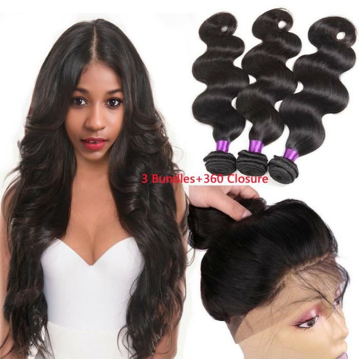 Tissage bresilien avec lace frontal