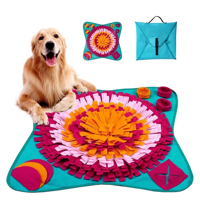 Comparer les prix de Tapis de Chien Snuffle Mat - Marque - Modèle - Résistant aux morsures - Durable - Lavable et facile à nettoyer