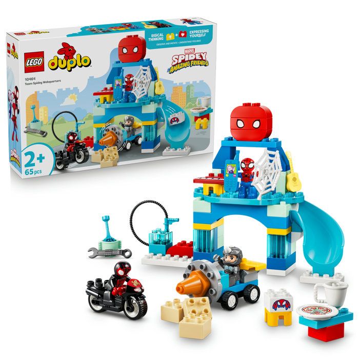 LEGO® DUPLO® Disney™ 10464 Le quartier général de 'équipe Spidey - vue 3