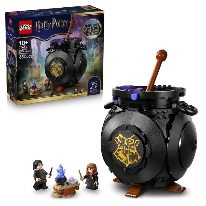 LEGO Harry Potter 76464 Le Chaudron : le Cours de Potions Caché - Jouet dès 10 ans - Déco