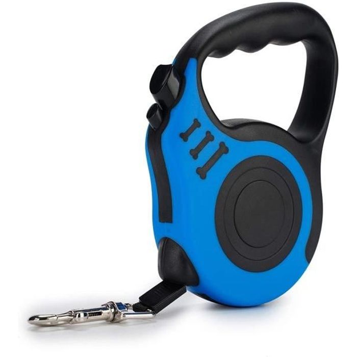 Comparer les prix de Leytn® Laisse rétractable pour chien 5M Corde Laisse en nylon extensible pour chiens petits moyens