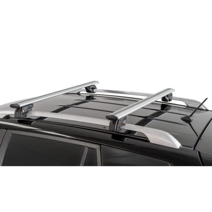 Barres de toit Profilées Aluminium pour Peugeot 3008 - 5 portes - de 2009 à  2016