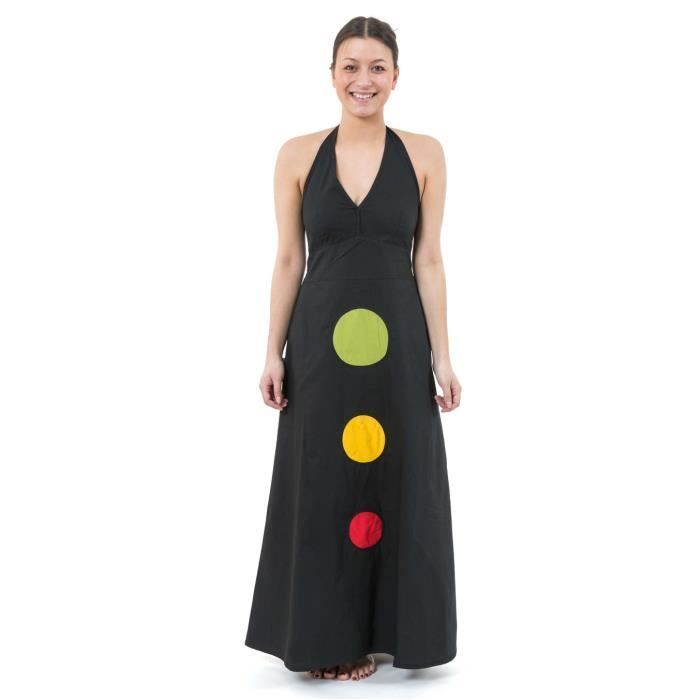 robe vert jaune rouge