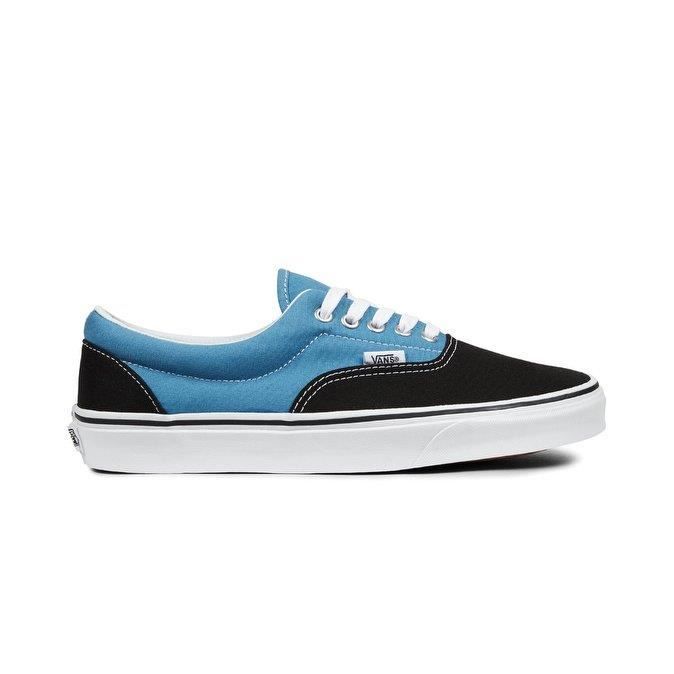 vans bleu et noir