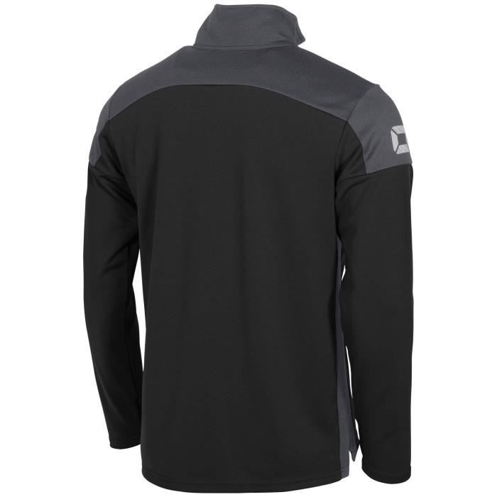 Veste de survêtement enfant Stanno Pride - noir/gris - 16 ans - Manches longues - Respirant - Multisport Veste de survêtement enfant Stanno Pride - noir/gris - 16 ans - Manches longues - Respirant - Multisport