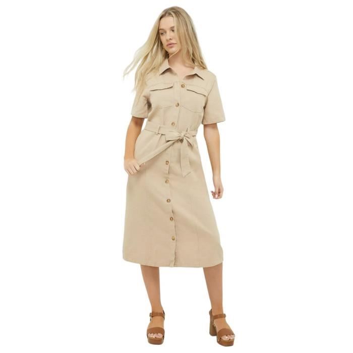 Dorothy Perkins Robe chemisi cru Cdiscount Pr t Porter