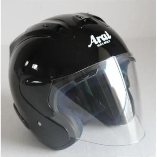 RUMOCOVO® demi casque de Moto rcycle pour hommes, double objectif