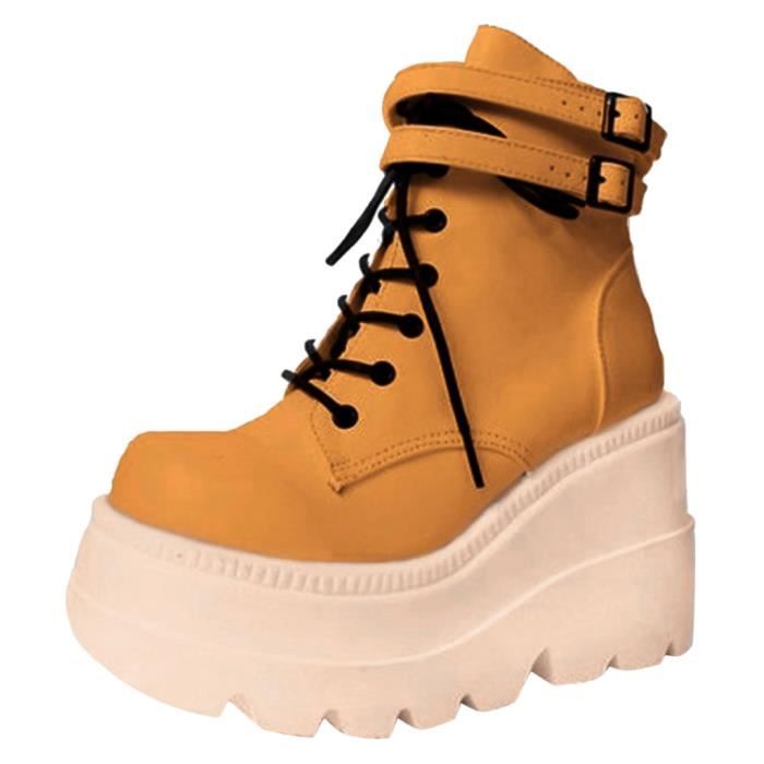 bottines multicolores femme