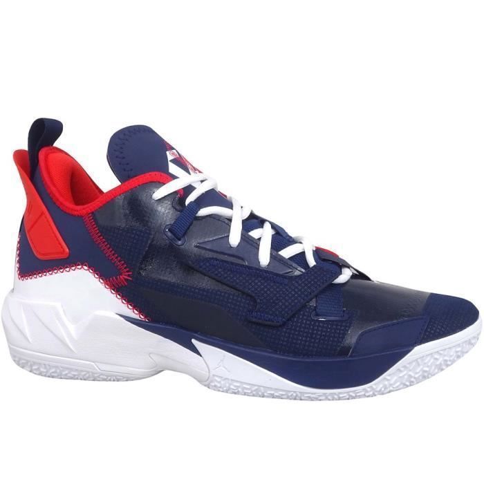 Chaussures de Basket-ball - NIKE - Jordan Why Not ZER04 - Bleu respirant - Homme adulte Chaussures de Basket-ball - NIKE - Jordan Why Not ZER04 - Bleu respirant - Homme adulte