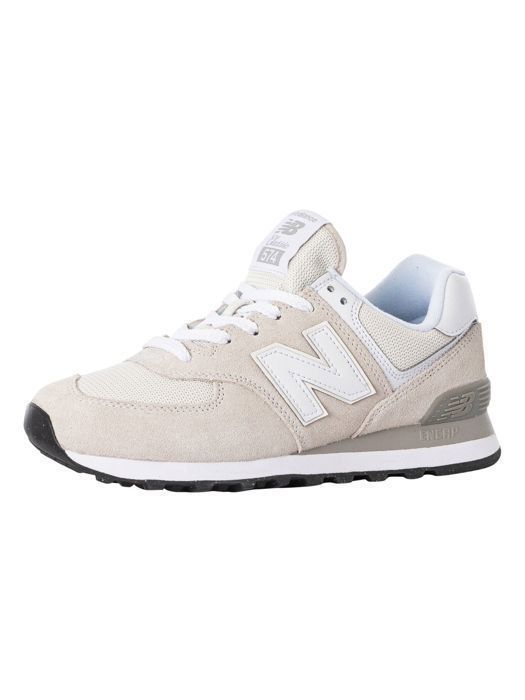 New Balance Baskettes de Tennis Basses - NEW BALANCE - 574 - Cuir - Gris - Mixte