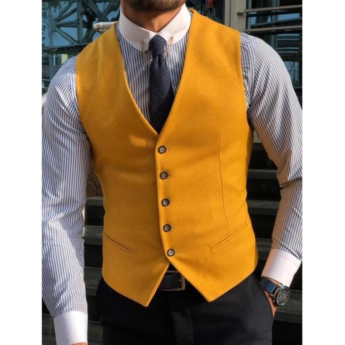 Gilet de costume deals homme tweed
