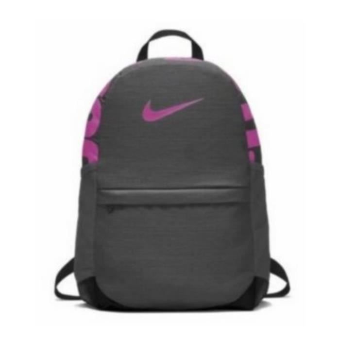 Sac Dos Nike Gris et Fuschia Just Do It