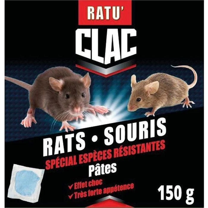 Pâtes fortes anti-rats et souris, EDN