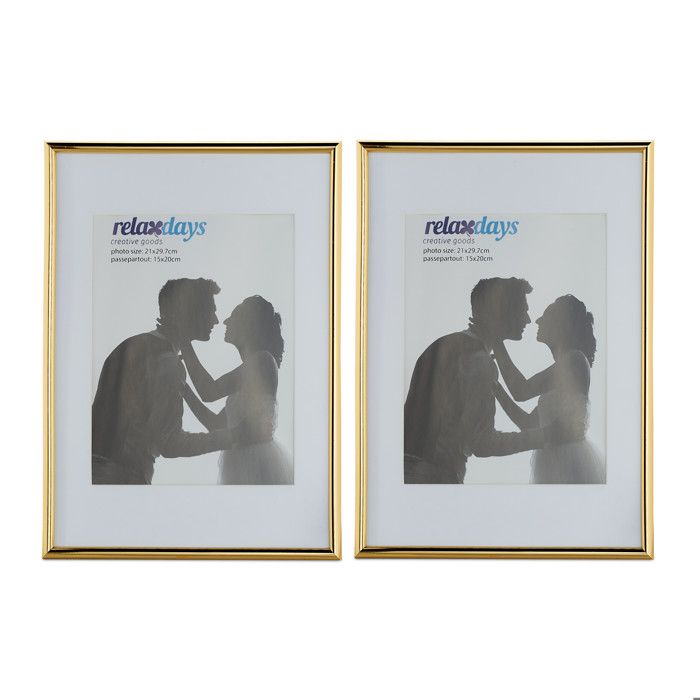 TUKA 20x Passe-Partout DIN A4, Ouverture 15x20 cm, Noir, 1 mm d