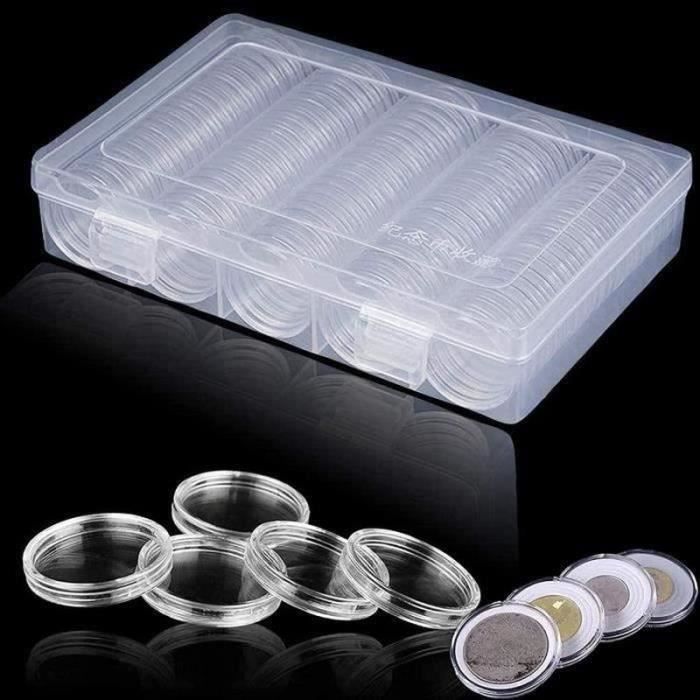 NO.12503-100 Pièces 30mm Capsules De Pièces De Monnaie Capsules De - Foto 12