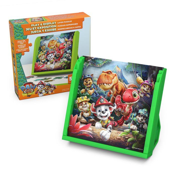 Puzzle Effet De Profondeur La Pat Patrouille Le Film Mission Dino SPINMASTER A Partir De