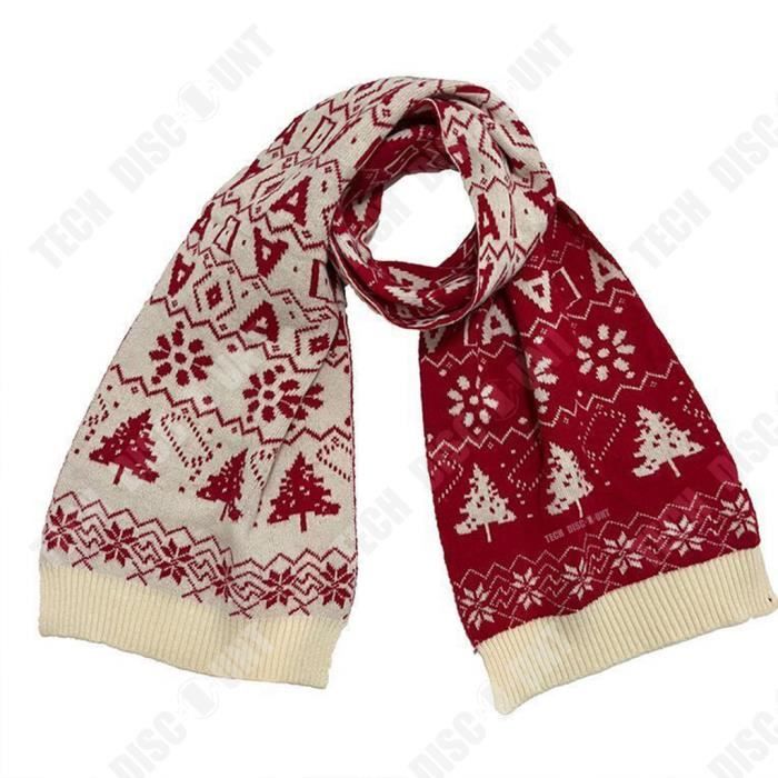 Écharpe Homme WANYING 180x30 Cm - 6% Laine - Tricotée Rayures - Automne/Hiver - Business Casual