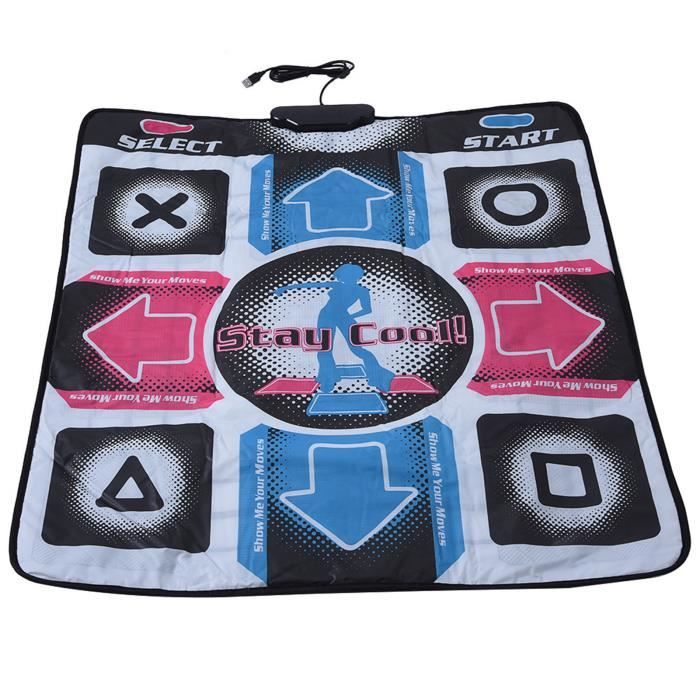 Tapis De Danse Vikye Antidérapant – USB Pour PC, Haute Sensibilité, Compatible Windows 98/2000/XP/7, 93 X 83 Cm