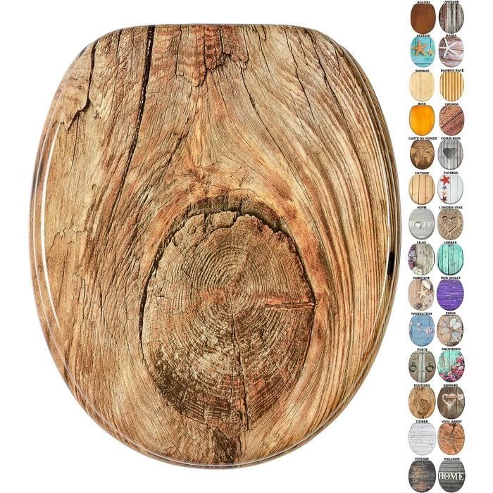 Abattant Wc - Grande Sélection De Abattants Wc En Bois - Finition De
