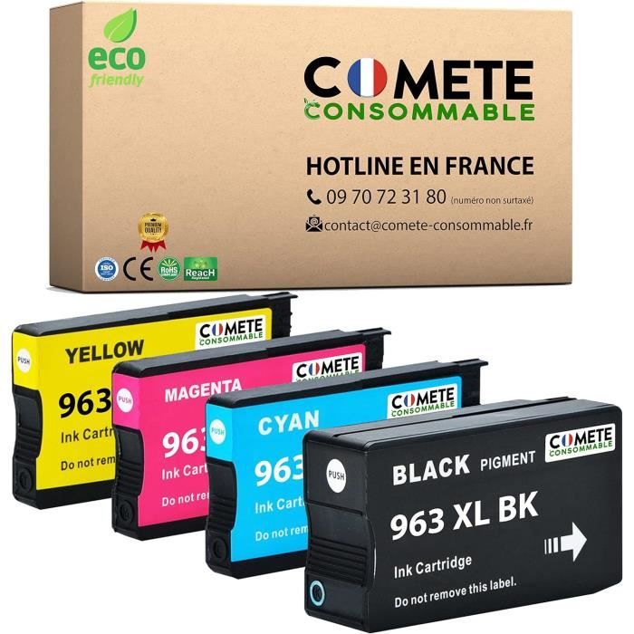 Cartouche Compatible HP 963XL Noire - PREMIUM CARTOUCHE - Neuf Sous Scellé
