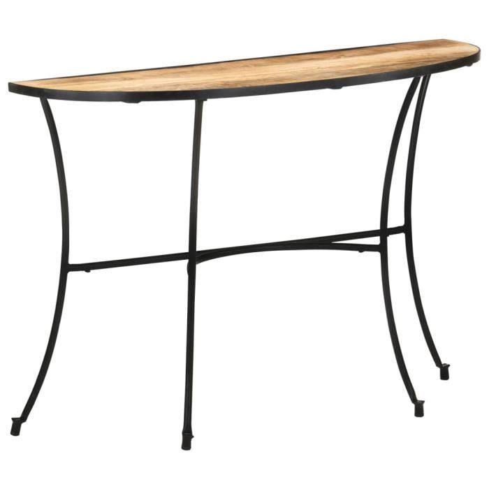^GES^ Table d'appoint 110x40x77 cm Bois de manguier massif♣1 ...