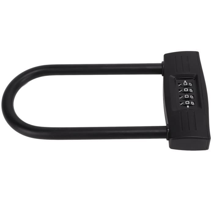 Duokon Serrure à combinaison de vélo en U Serrure à combinaison de vélo Duokon Serrure à combinaison de vélo en U Serrure à combinaison de vélo