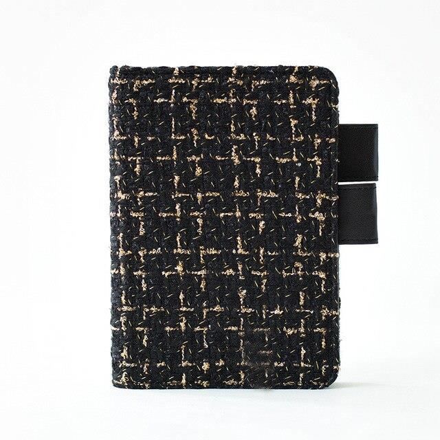 Dingbats* Carnet A6 Faune - Journal Cuir PU Quadrillé, Couverture Rigide Végétalien