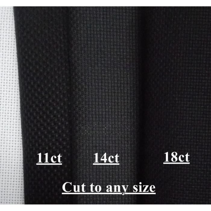 10 Pièces Tissu Broderie 11CT Toile A Broder Point De Croix Différentes Tailles 30x45cm 30x30cm 20x20cm