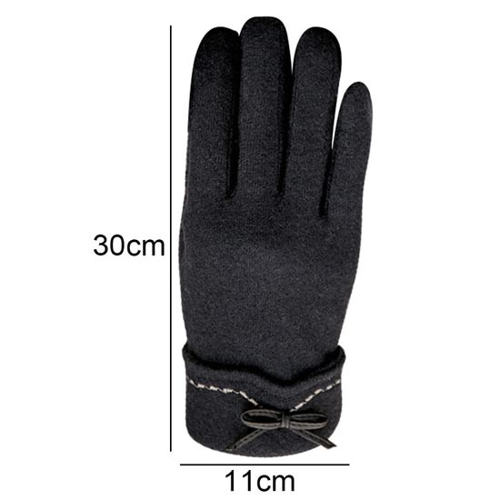 Gants Cuir Femme Hiver - Nappa Italien, écran Tactile Complet, Doublure Cachemire