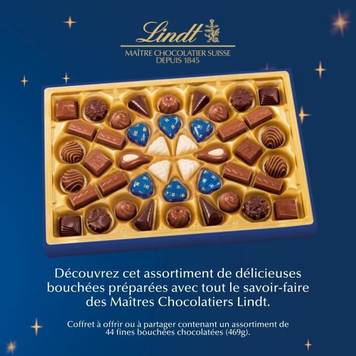 Boîte PAY DE NOËL - Assortiments de Chocolats au Lait, Noirs et