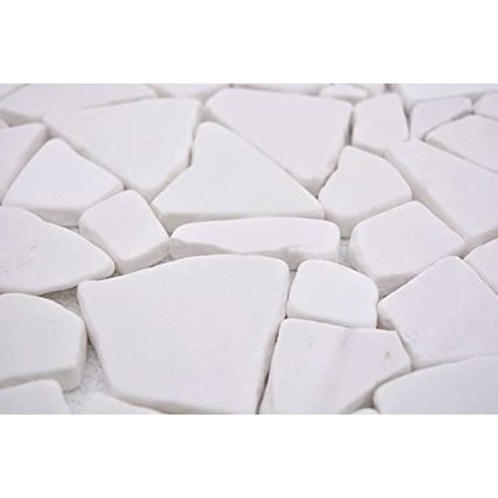 Mosaïque Alliage Rouge - Carrelage en verre et pierre design | Leroy Merlin