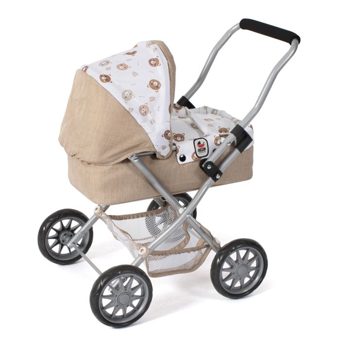 Poussette pliable avec panier de rangement pour chat - Pour toi Mon chat Poussette pliable avec panier de rangement pour chat - Pour toi Mon chat