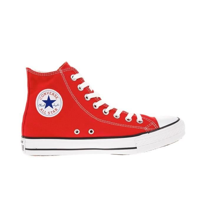 All star montante rouge store