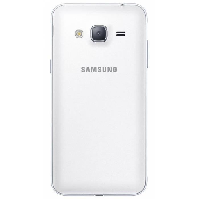 J320 Samsung J320 Galaxy J3 (2016) Blanc - Cdiscount Téléphonie