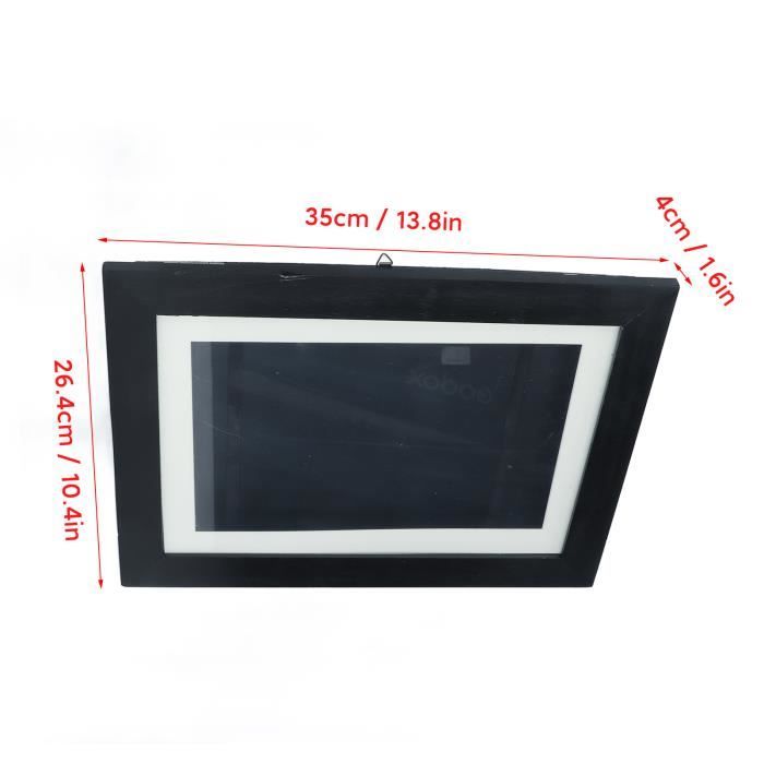 AIOR Cadre Photo A4 Pour Dessins Enfants – Ouverture Magnétique Facile – Cadre Mural Ou De Table – Stockage Jusqu’à 150 Œuvres – Blanc Élégant