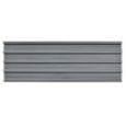 🐎5553Haute qualité - Tôle en acier galvanisé Panneaux de toiture pour Garage Hangar Maison- 12 pièces Gris-2