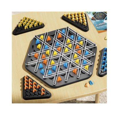 Triggle Jeu De Triangle Élastique – Jeu De Stratégie En Chaîne, Échecs Triangulaires, ABS, 32x4x27 Cm, Cadeau Enfants 6+